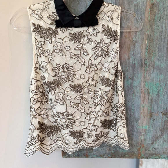 Alice + Olivia Tops - Alice + Oliva Beaded Shirt